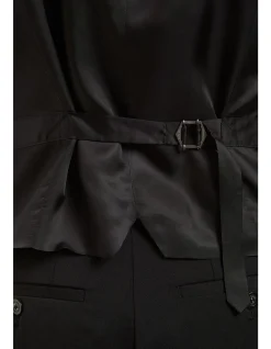 TB NATURAL STRETCH 5 BUTTON VEST