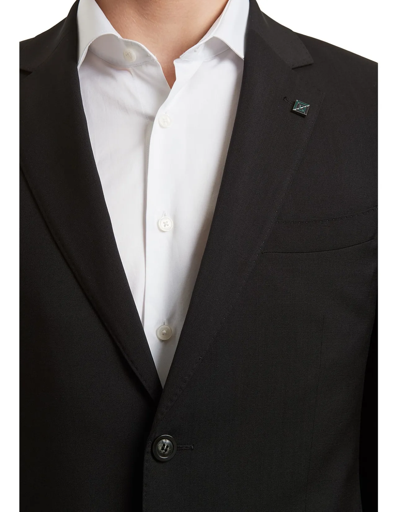 TB NATURAL STRETCH NOTCH LAPEL JACKET