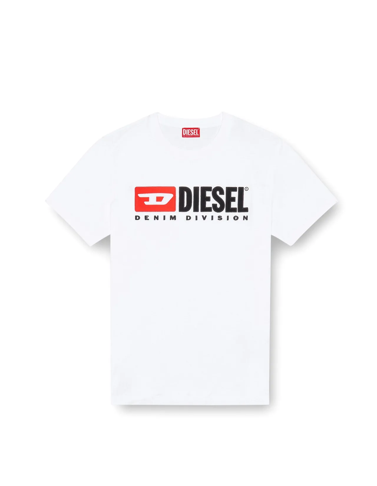 T-Boxt-Div Embroidered Logo T-Shirt White