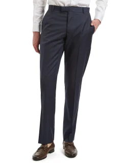 TB POW CHECK FLAT FRONT TROUSER