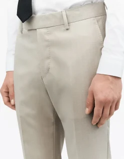 Tenutas Wool/Elastine Trouser Flat Front