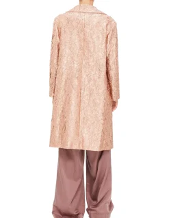 Textured A-Line Coat