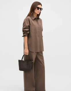 TEXTURED COTTON SHIRT