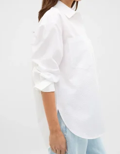 TEXTURED COTTON SHIRT