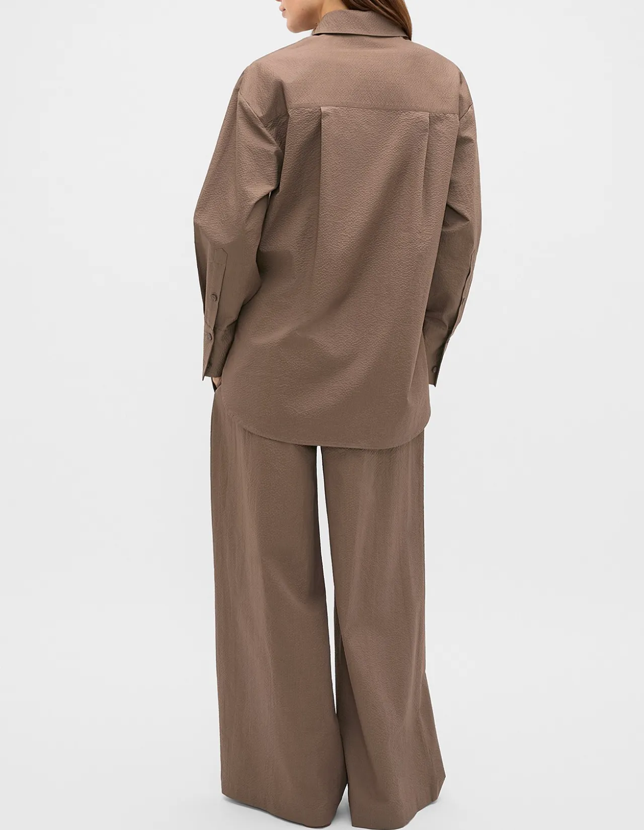 TEXTURED COTTON SHIRT