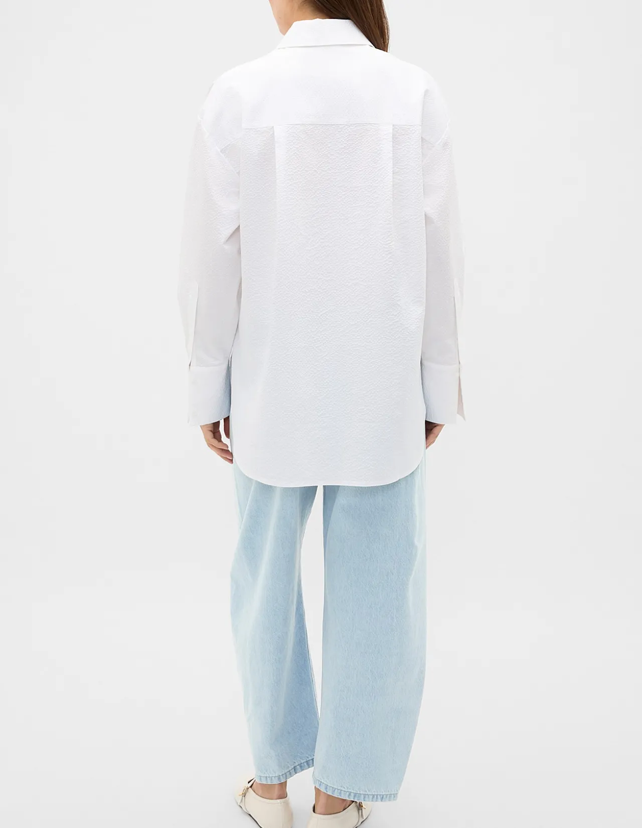 TEXTURED COTTON SHIRT