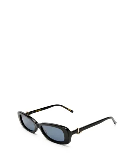 THE BELLA BLACK RECTANGLE Sunglasses