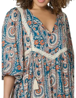 THE POETIC GYPSY - AQUA BREEZE MAXI DRESS