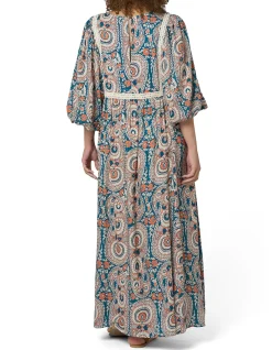 THE POETIC GYPSY - AQUA BREEZE MAXI DRESS