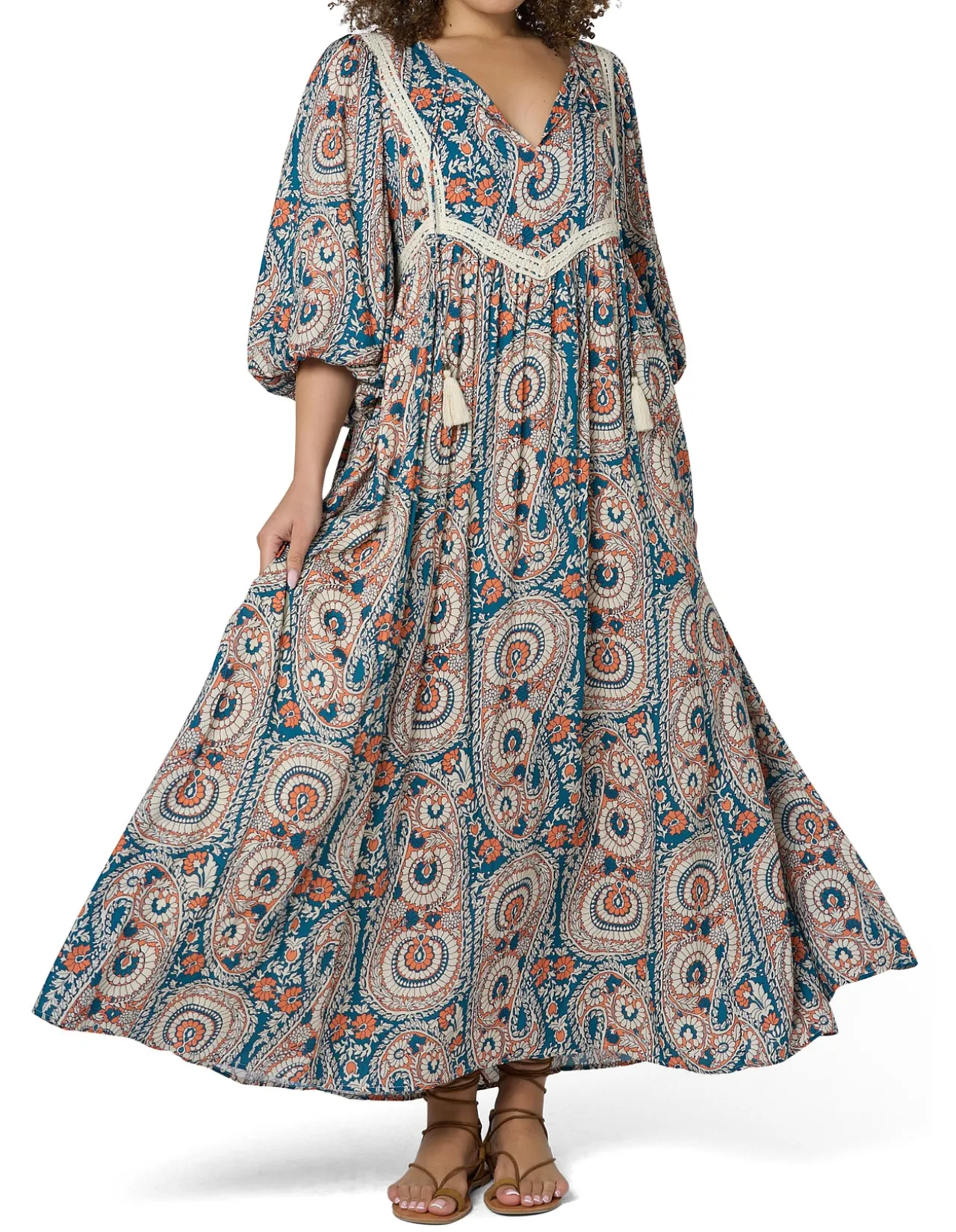 THE POETIC GYPSY - AQUA BREEZE MAXI DRESS
