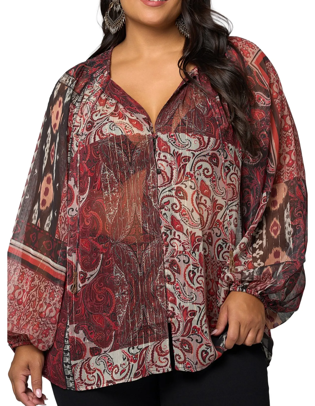 THE POETIC GYPSY-AURORA DRIFT BLOUSE