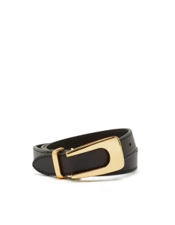 The Stassie Black Gold Belt
