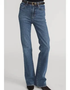 The Arrow High Rise Bootcut Denim Jeans