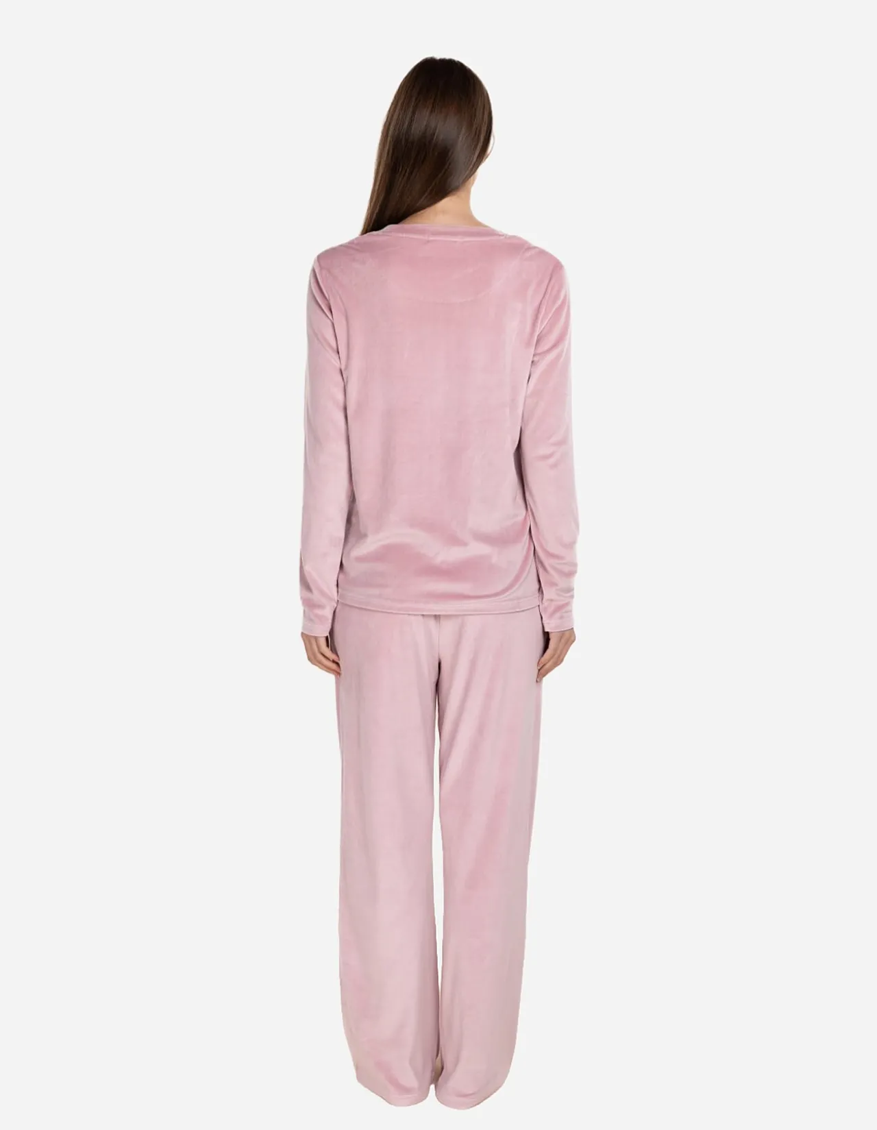 Thea Velour Long Lounge Set