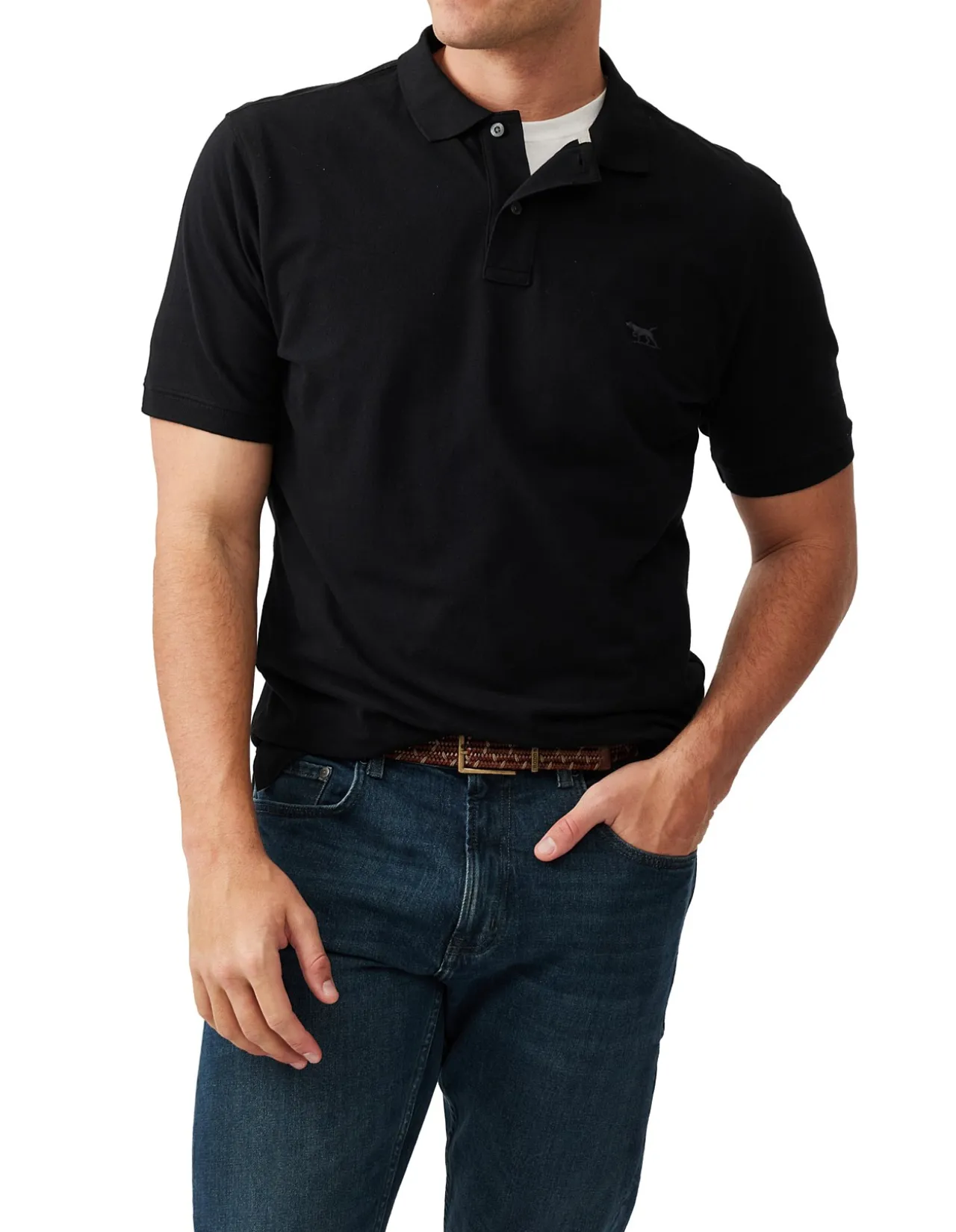 The Gunn Original Fit Polo - Ebony