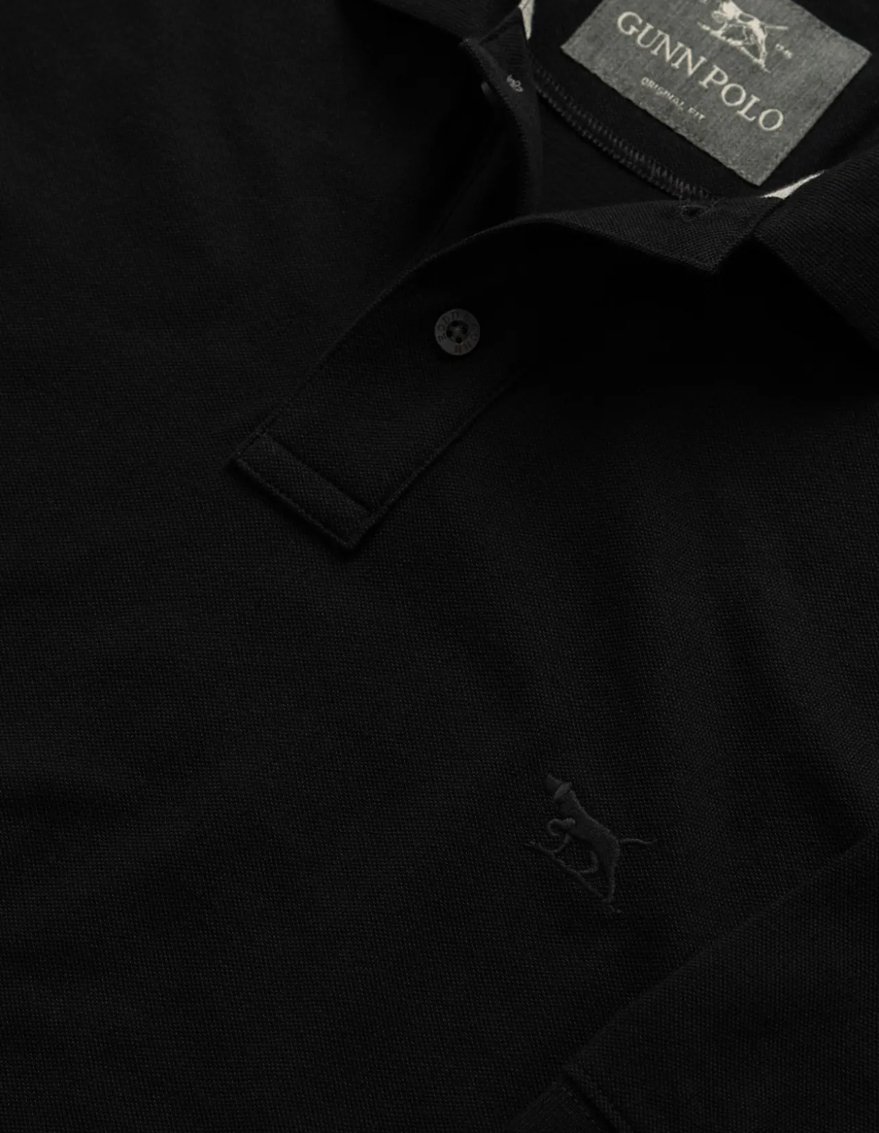 The Gunn Original Fit Polo - Ebony