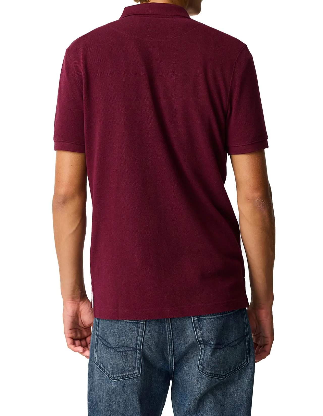 THE GUNN POLO - OXBLOOD