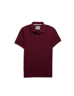 THE GUNN POLO - OXBLOOD