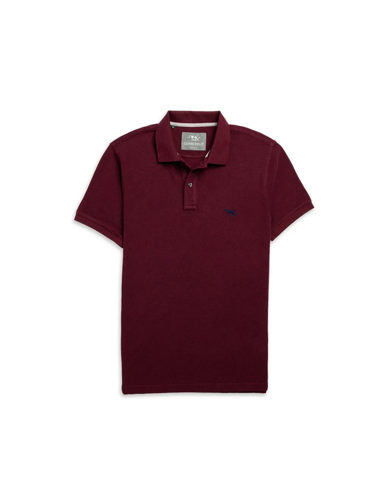 THE GUNN POLO - OXBLOOD