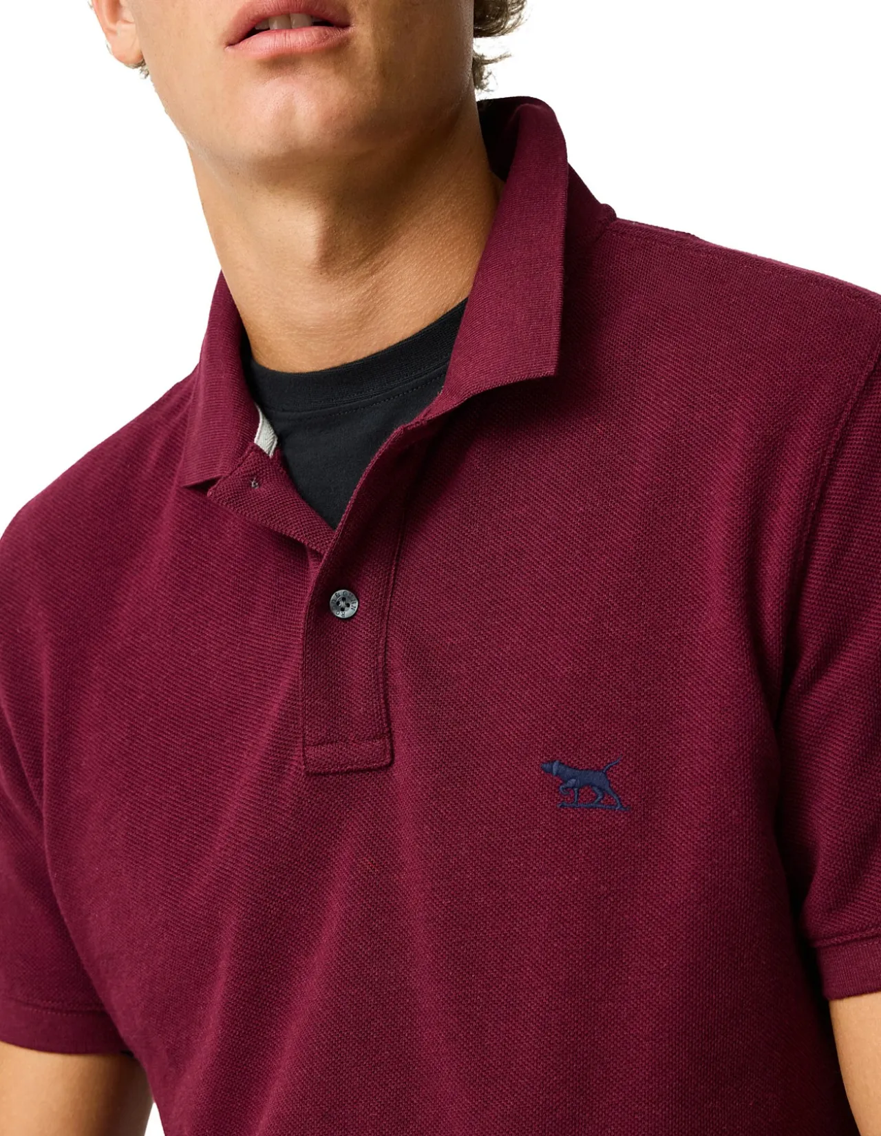THE GUNN POLO - OXBLOOD