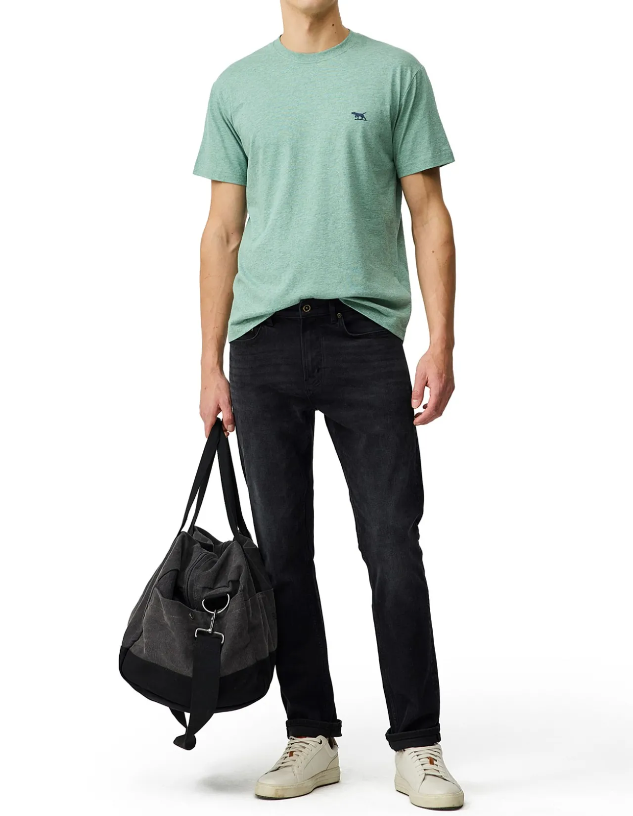 THE GUNN TEE 2.0 - DUSTY SAGE