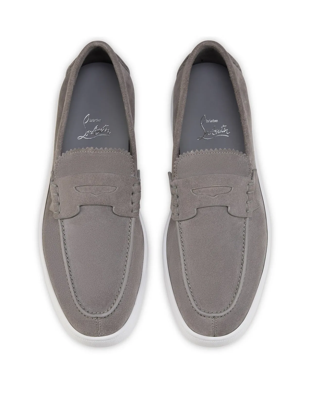 THE HAROLD I FLAT CROSTA RETOURNEE DS PHANTOM GREY LOAFERS