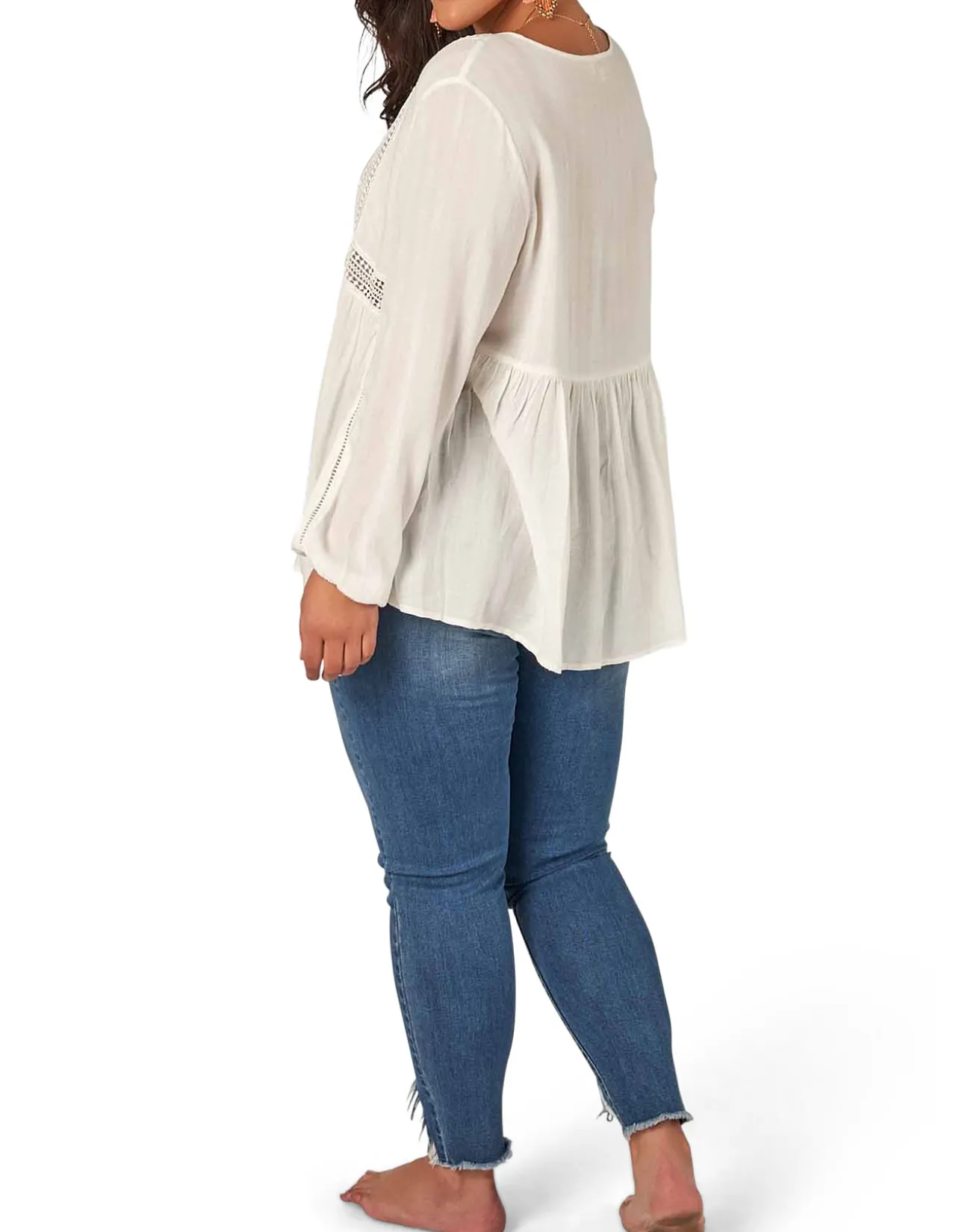 THE POETIC GYPSY - BRIDGET CROCHET BLOUSE
