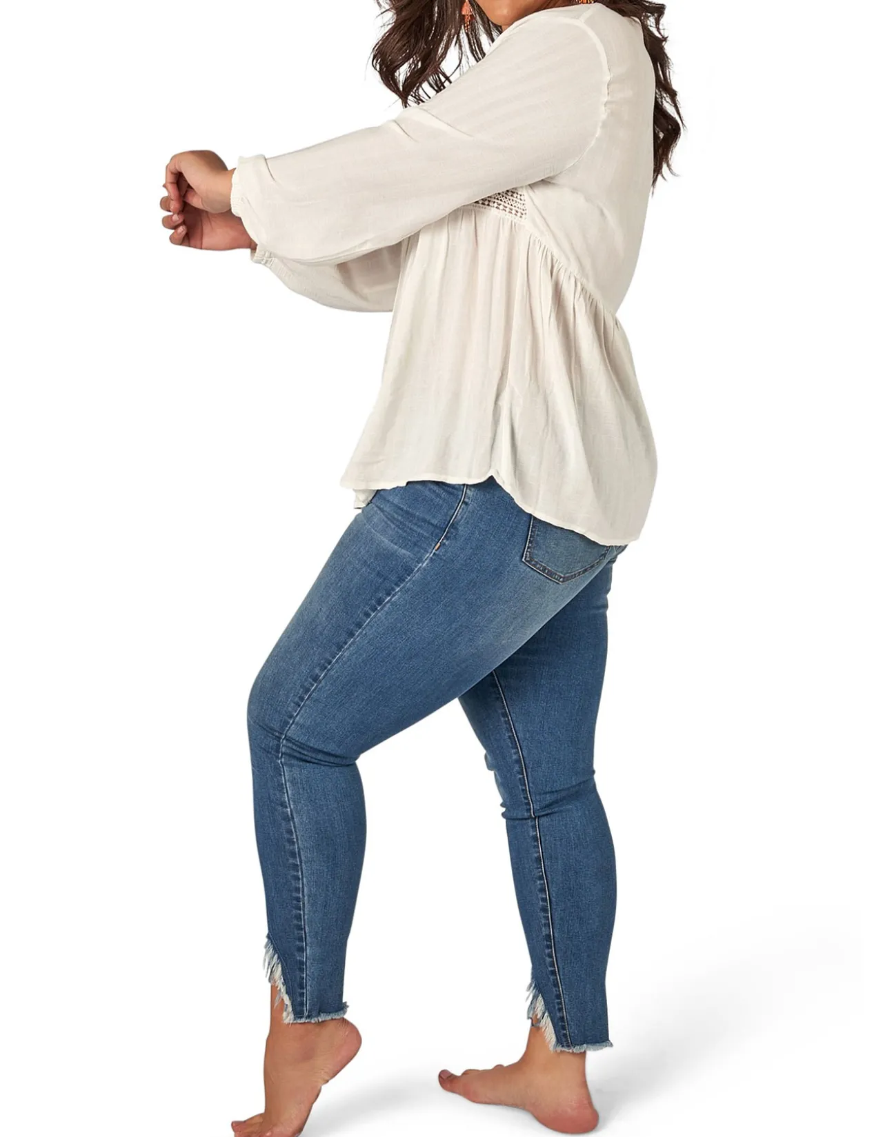 THE POETIC GYPSY - BRIDGET CROCHET BLOUSE