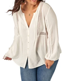 THE POETIC GYPSY - BRIDGET CROCHET BLOUSE