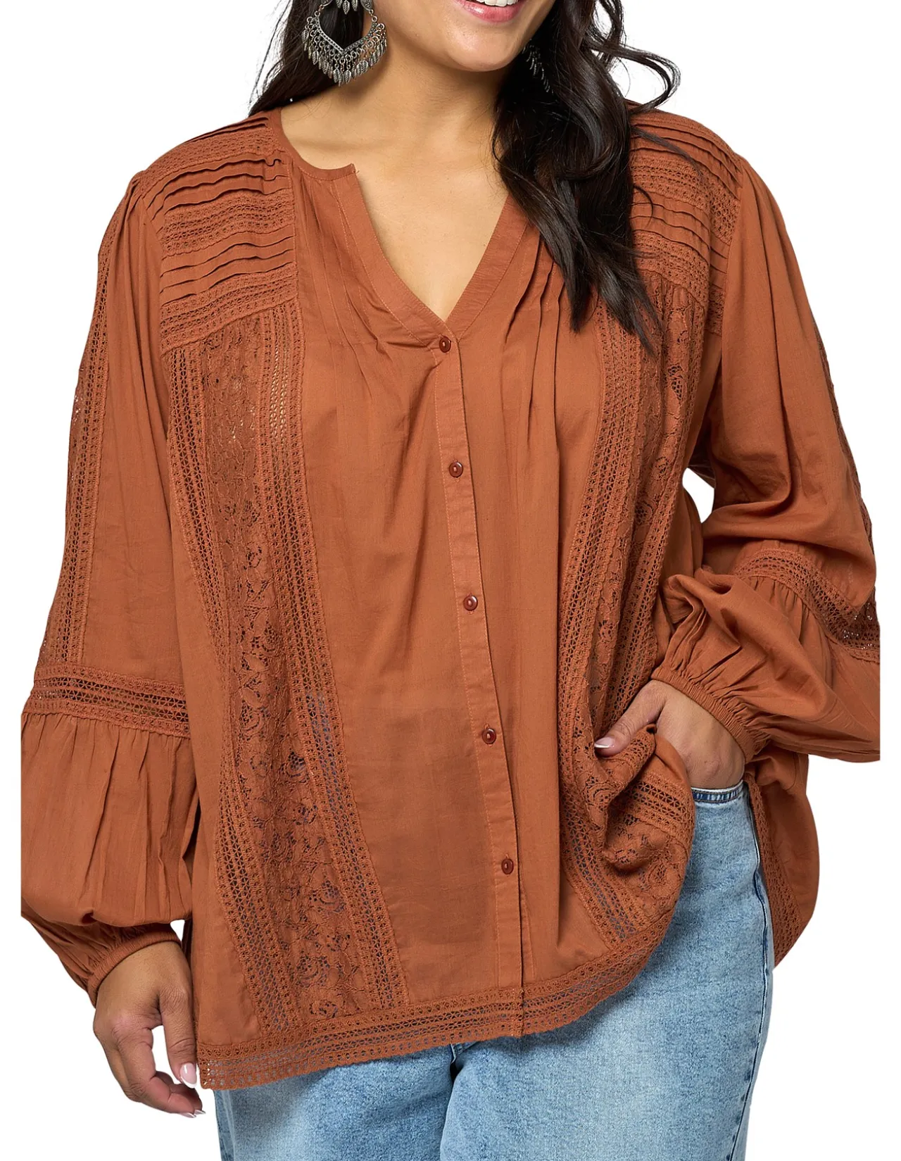THE POETIC GYPSY - RETROGRADE PEASANT BLOUSE