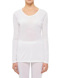 Thermal Wool Lyocell Long Sleeve Top
