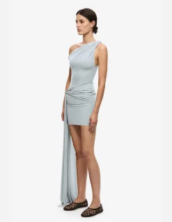 THE SISAL MESH MINI DRESS