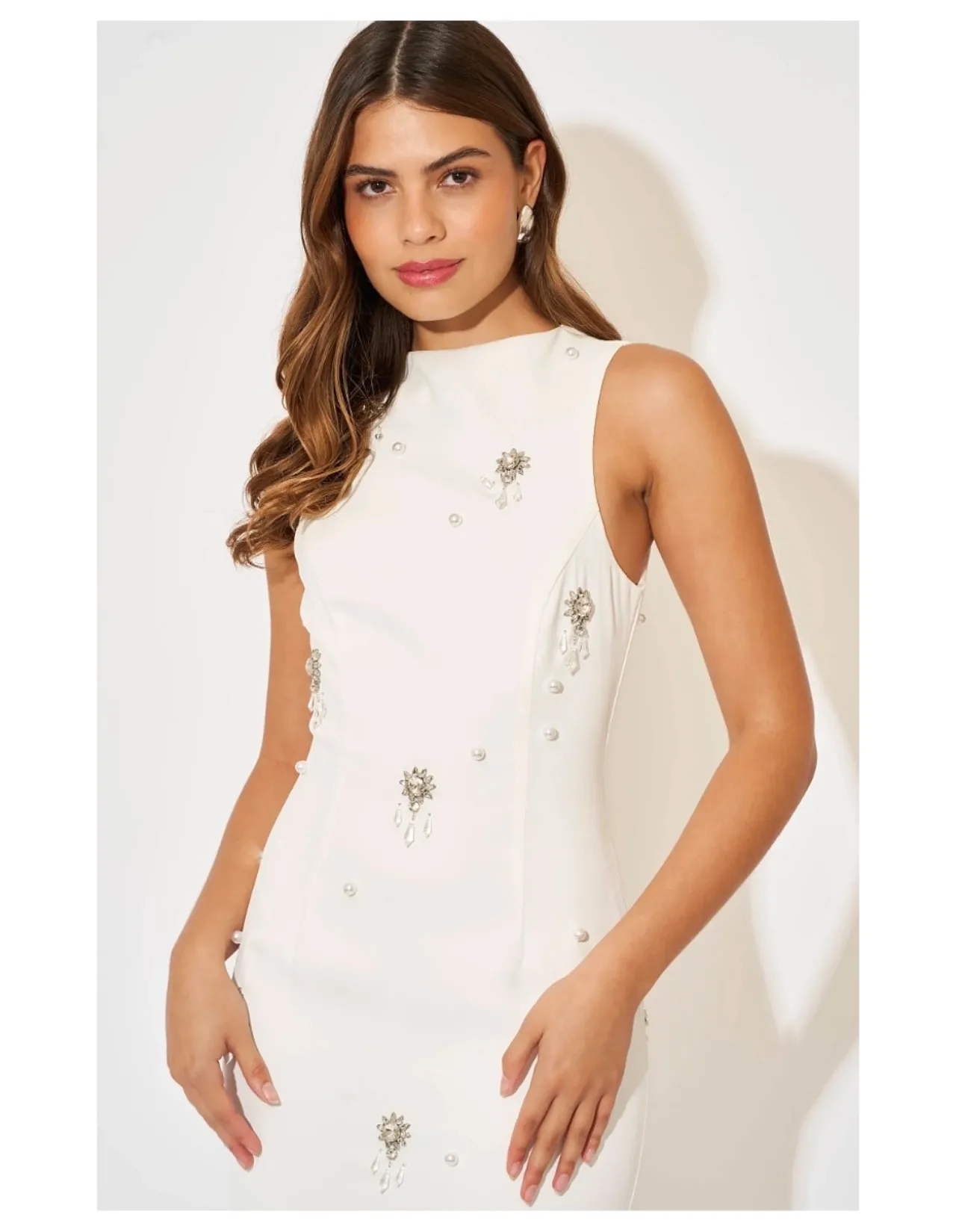 The Ultimate Muse Crystal Maxi Dress