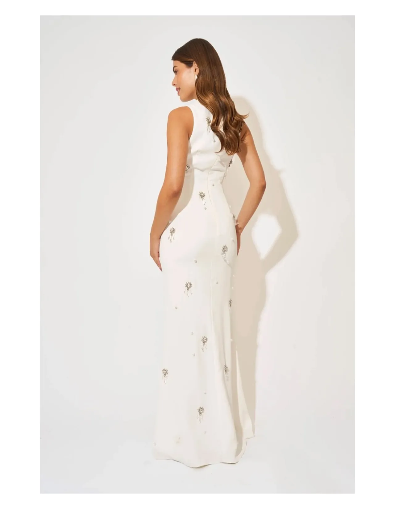 The Ultimate Muse Crystal Maxi Dress
