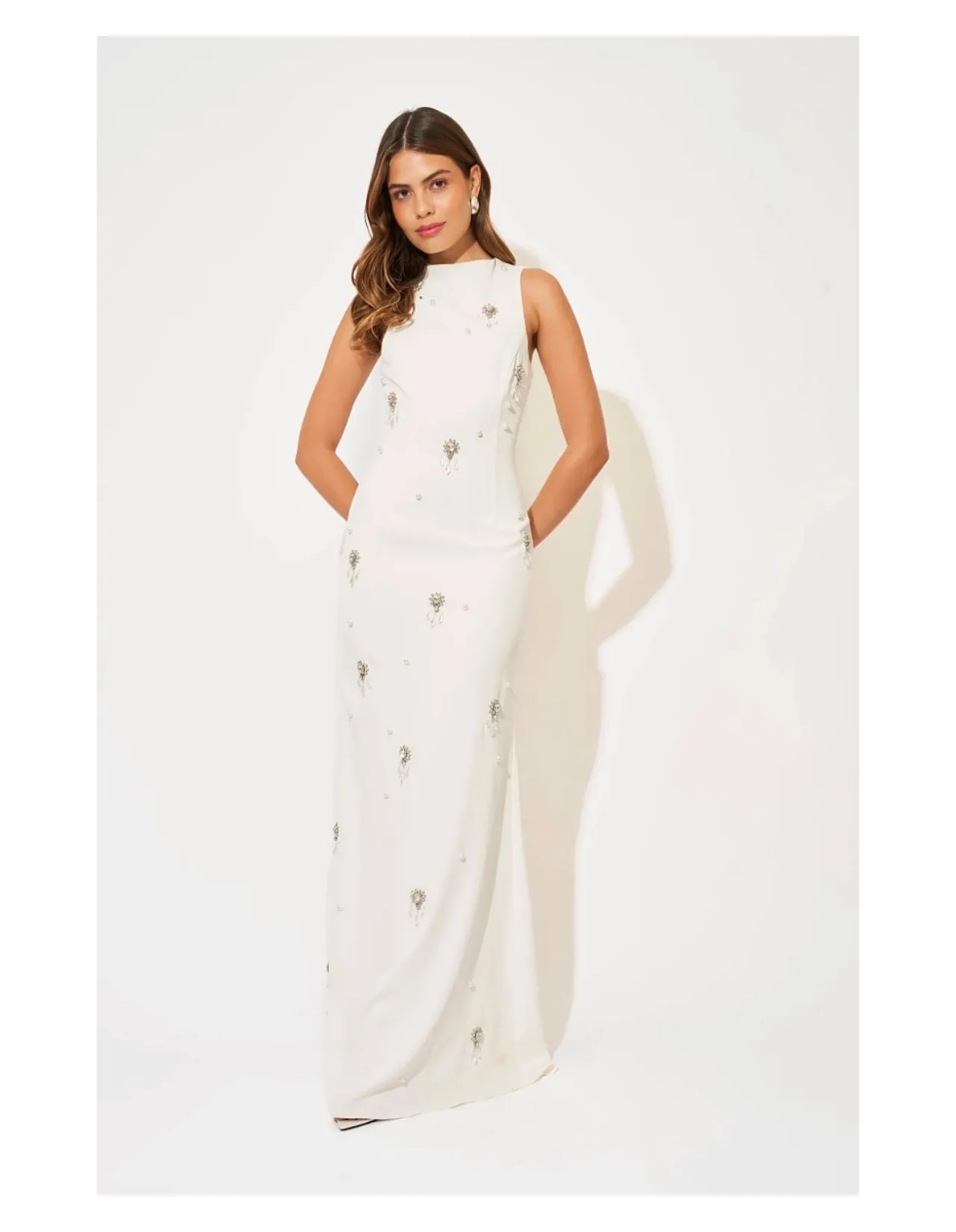 The Ultimate Muse Crystal Maxi Dress