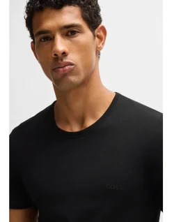 Three-pack of logo-embroidered T-shirts in cotton
