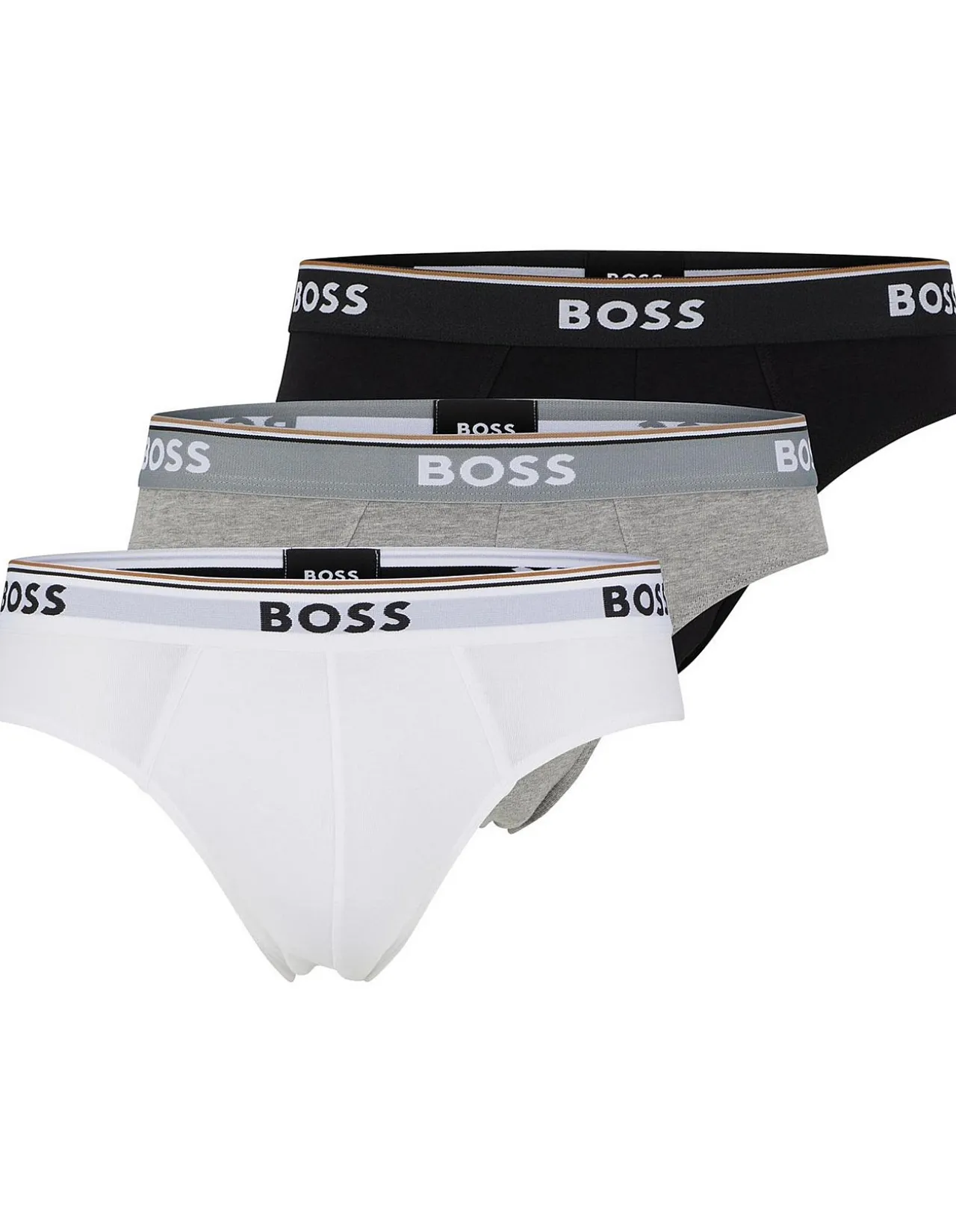 Three-pack of classic briefs in stretch cotton