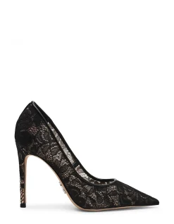 THRIVE-LM STILETTO HEEL BLACK LACE