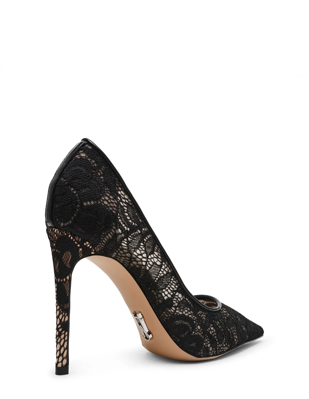 THRIVE-LM STILETTO HEEL BLACK LACE