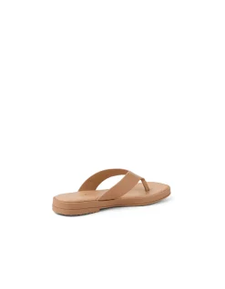 Tiamo Cushioned Leather Thong Sandals