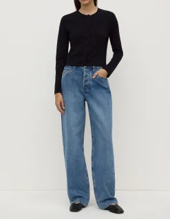 Tilly Wool Cashmere Cardigan Black