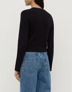 Tilly Wool Cashmere Cardigan Black