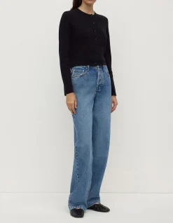 Tilly Wool Cashmere Cardigan Black