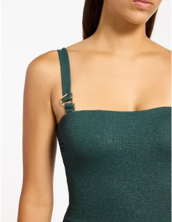 Tirari Nights Moulded Bandeau One Piece Swimsuit