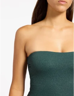 Tirari Nights Moulded Bandeau One Piece Swimsuit