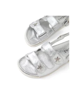 Titan Star Strap Leather Sandals