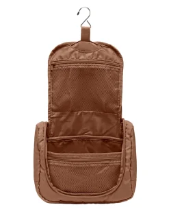 TOILETRY ORGANISER BAG MEDIUM MOCHA