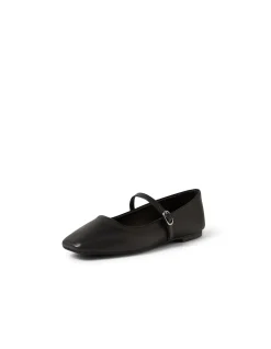 Tokena Square Toe Strap Ballet Flats