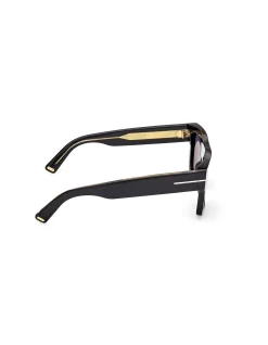 TOM FORD ICON TI0023 - SHINY BLACK WOMEN'S SUNGLASSES