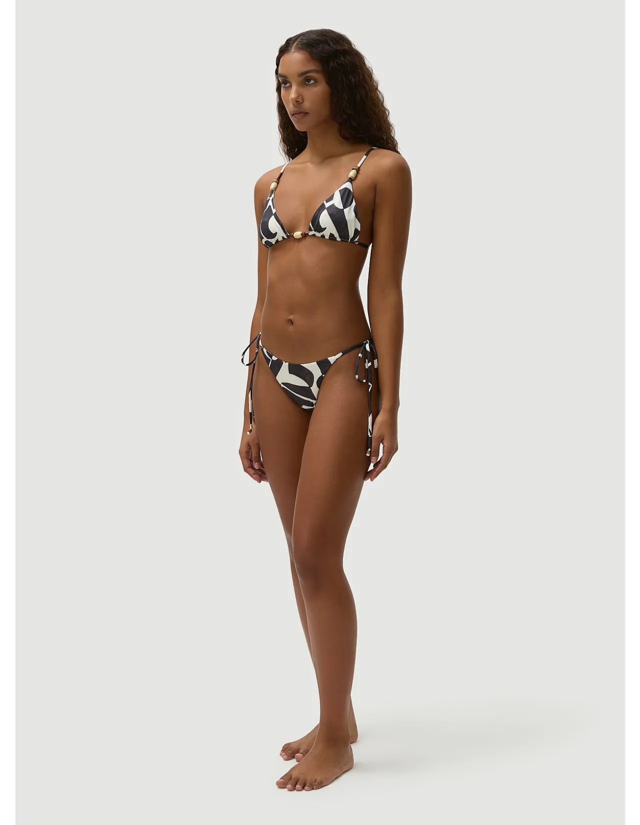Tony Rio Beaded Triangle Bikini Top